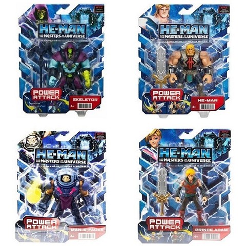 HE-MAN AND THE MASTERS OF THE UNIVERSE POWER ATTACK ASSORTITIS 21,5X27CM